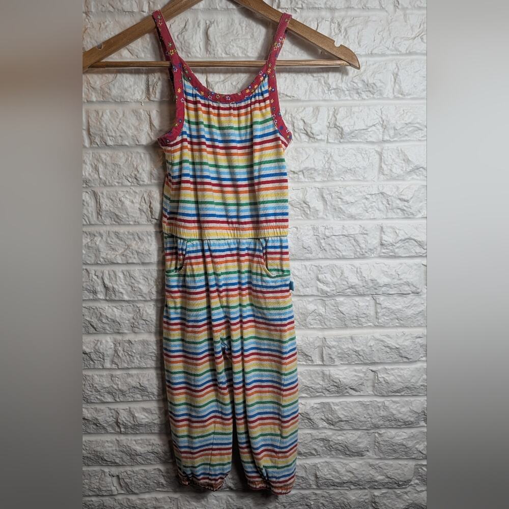 Little Bird Rainbow Stripe Romper Size 5-6